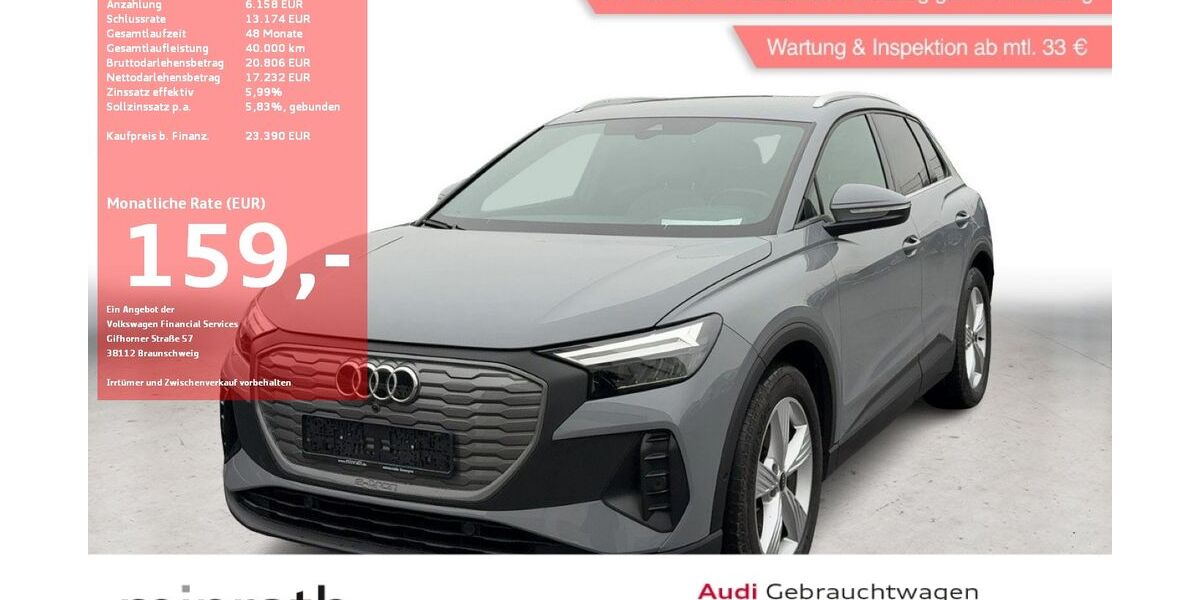 Audi Q4 e-tron 54.474 km 22.870 &euro; Moers-Hülsdonk 47441