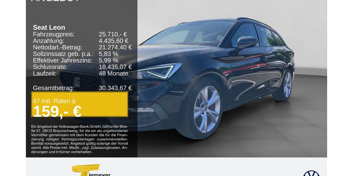 Seat Leon 29.422 km 25.290 &euro; Bochum 44892