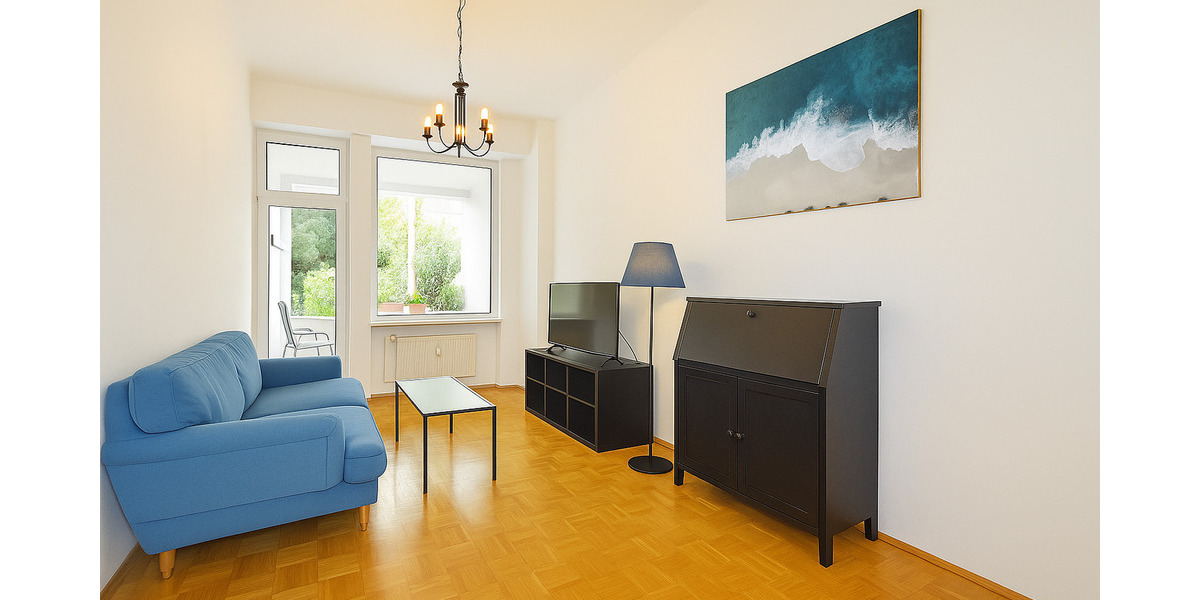 Altbaucharme: EG-Wohnung mit Loggia - gefragte Lage Nähe Uni-Klinikum 2 zimmer