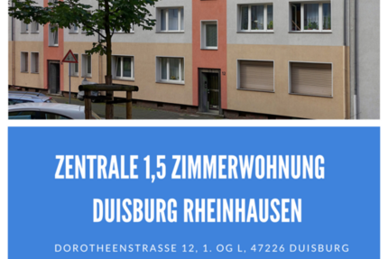 Wohnung zum Mieten in Duisburg 216,87 € 31.66 m²