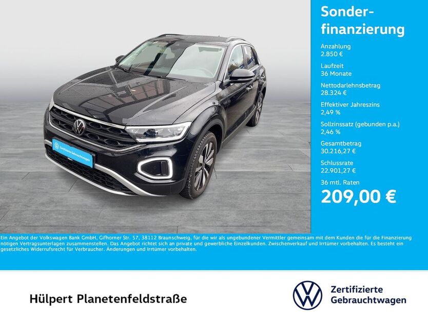 VW T-Roc 19.444 km 31.174 € Dortmund 44379