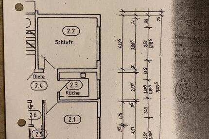 Wohnung 50 m² ab 1. April zu vermieten 2 zimmer
