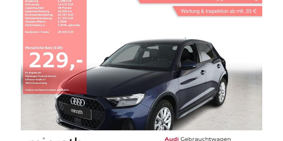 Audi A1 4.135 km 24.630 &euro; Moers-Hülsdonk 47441