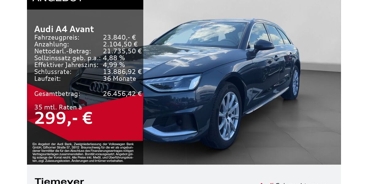 Audi A4 89.587 km 22.970 &euro; Gelsenkirchen 45894