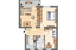 Etagenwohnung Castrop-Rauxel Deinighausen - 3.5 Zimmer, 56 m&sup2;, 489&euro; | Angebot:26447336