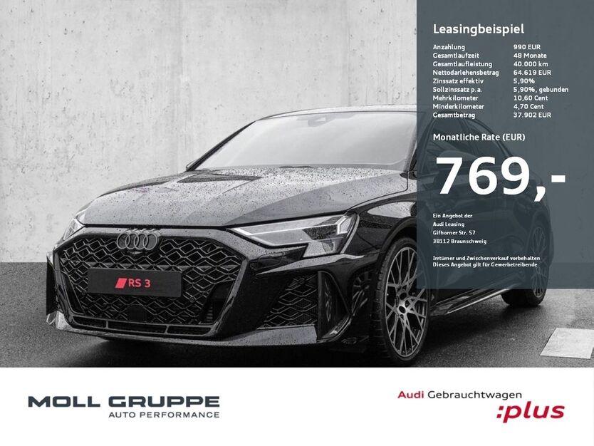 Audi RS3 6.000 km 74.990 € Düsseldorf 40549