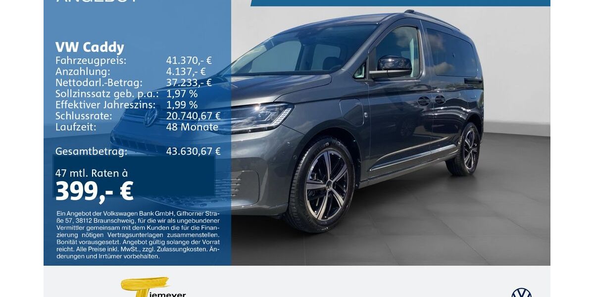 VW Caddy 6.776 km 40.440 &euro; Bochum 44892