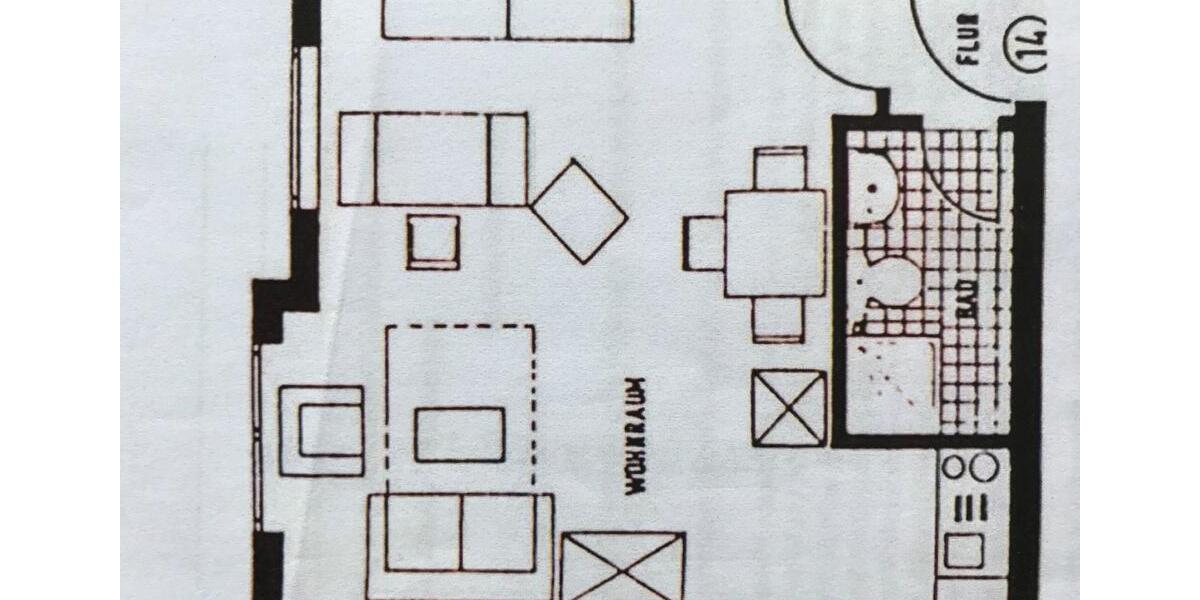 Etagenwohnung Bochum Bochum-Mitte - 1 Zimmer, 28 m&sup2;, 69.900&euro; | Angebot:27474947