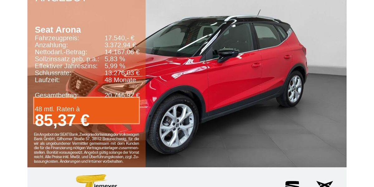 Seat Arona 22.312 km 17.540 &euro; Bochum 44809