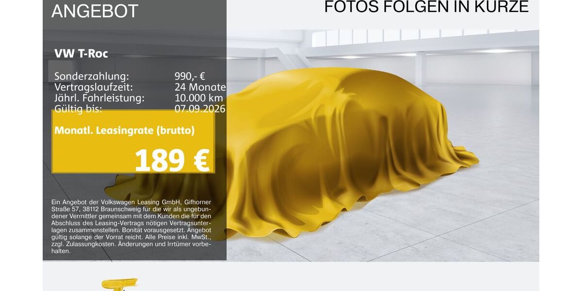 VW T-Roc 24.483 km 24.070 &euro; Gelsenkirchen 45888