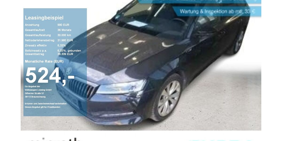 Skoda Superb 71.030 km 29.620 &euro; Moers 47441