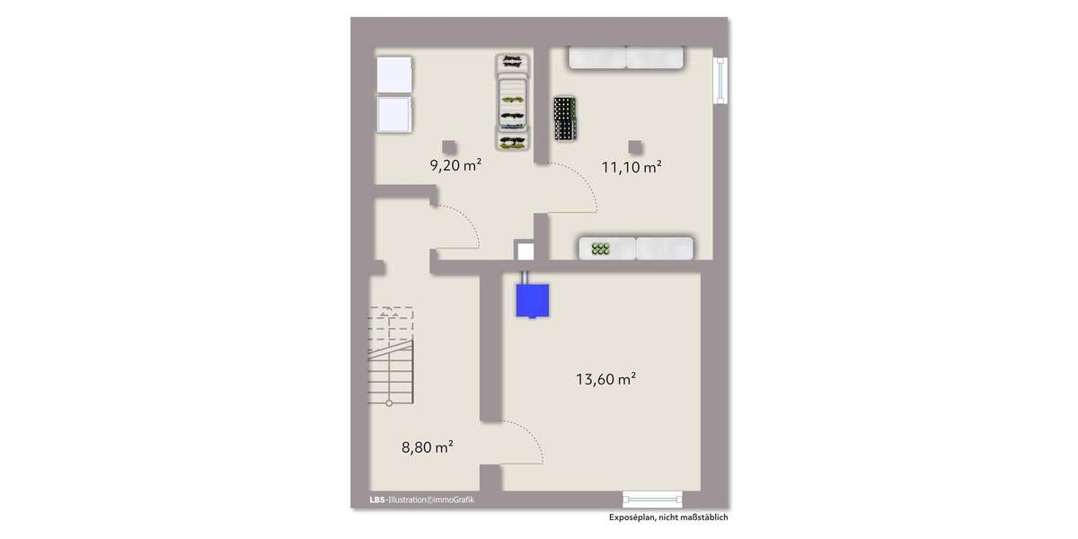 Charmante Doppelhaushälfte, 127 m², mit großzügigem Garten in E-Schonnebeck 4 zimmer