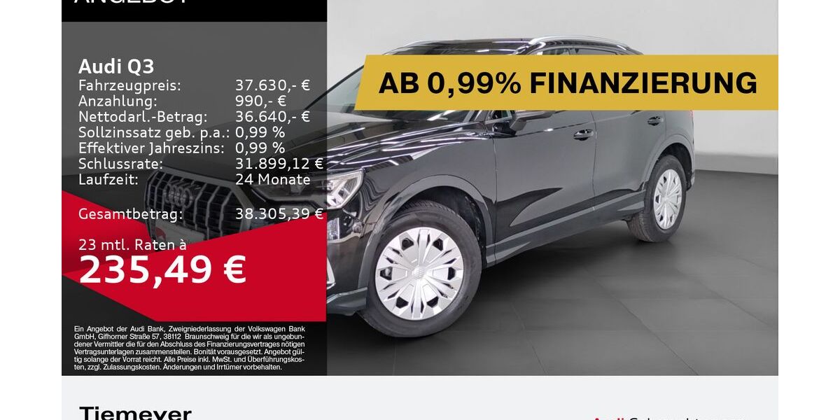 Audi Q3 4.790 km 36.960 &euro; Bochum 44809
