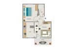 Etagenwohnung Marl - 2.5 Zimmer, 47 m&sup2;, 422&euro; | Angebot:26309166