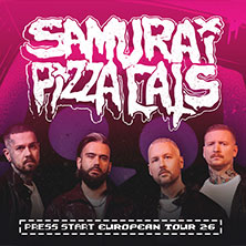 Samurai Pizza Cats - Press Start European Tour 2026 07.10.2026 Zeche Bochum