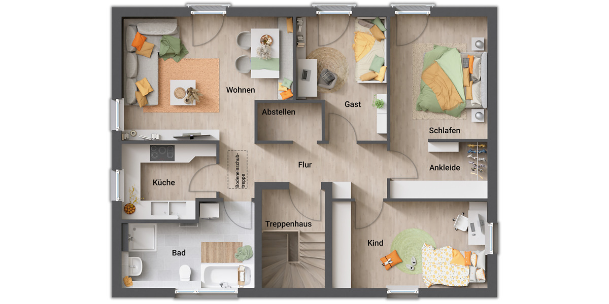 Zwei Wohnungen, ein Haus – urbanes Wohnkonzept mit Stil und Komfort 8 zimmer