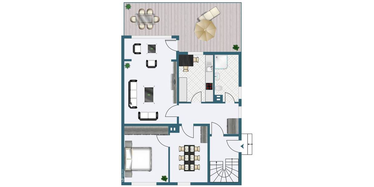Doppelhaushälfte Bochum Langendreer - 8 Zimmer, 184 m&sup2;, 495.000&euro; | Angebot:26893202
