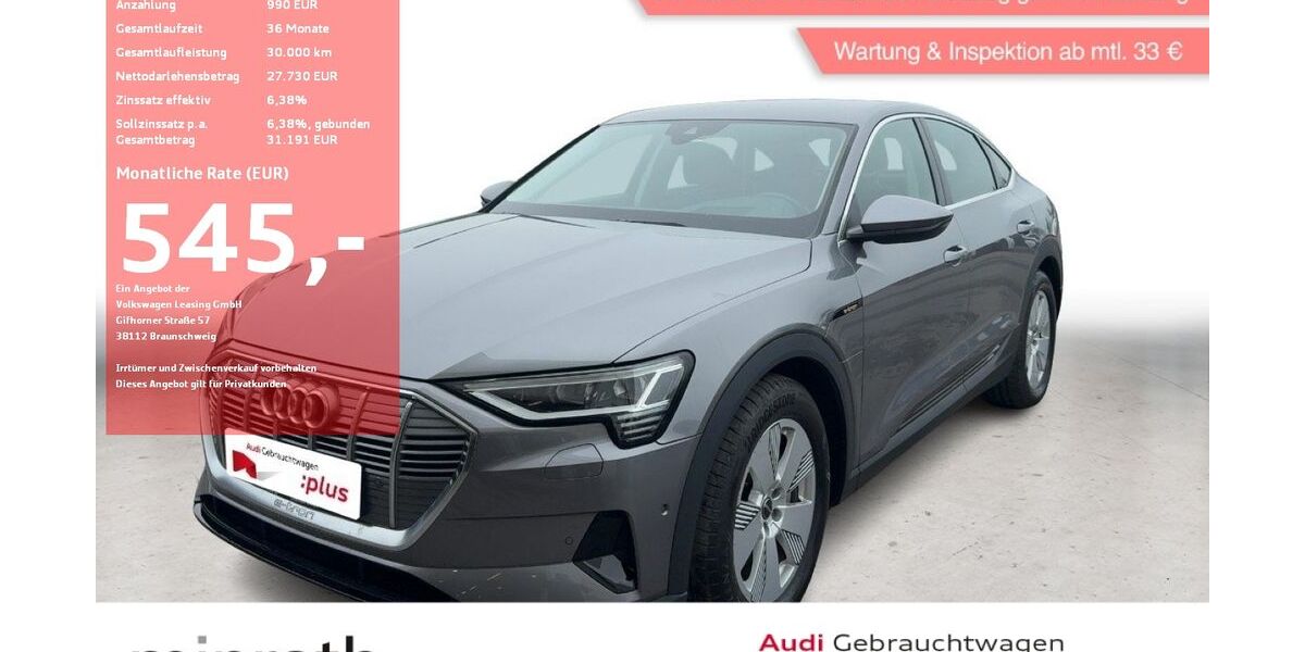 Audi e-tron 45.875 km 26.720 &euro; Moers-Hülsdonk 47441