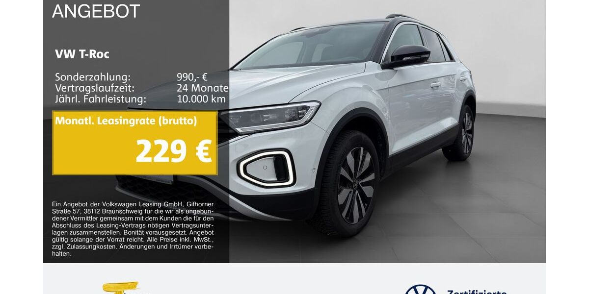 VW T-Roc 23.334 km 26.980 &euro; Duisburg 47059