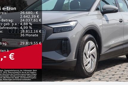 Audi Q4 e-tron 29.428 km 26.280 &euro; Oberhausen 46047
