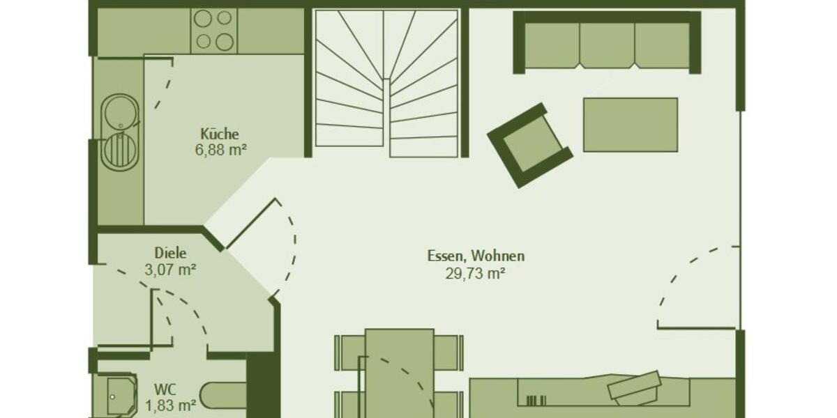 Modernes Haus Reihenhaus provisionsfrei zimmer