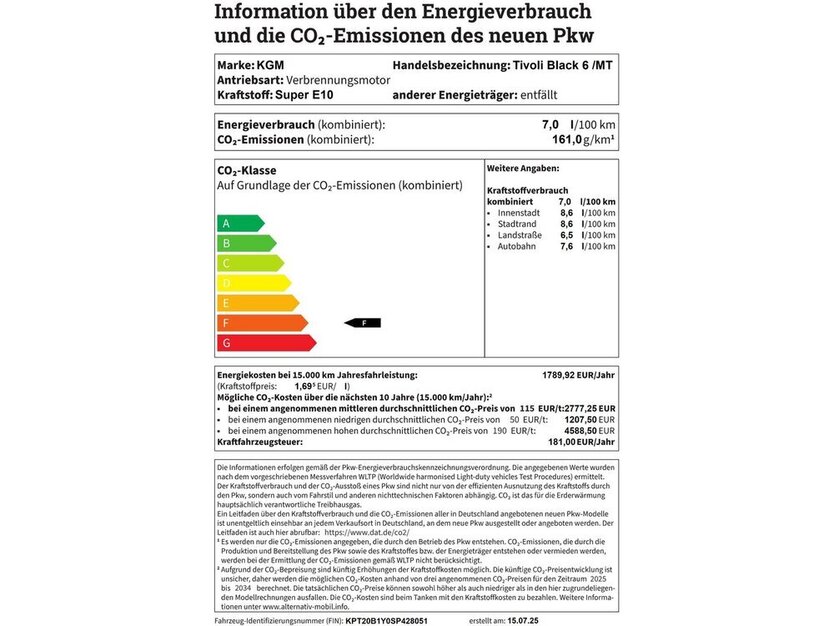 Tivoli Black MT 2WD+Navi+Sitzhzg.+Kamera+Garantie+