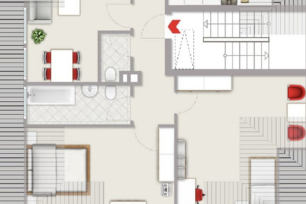 Schöne 3- Zimmer DG Wohnung 3 zimmer