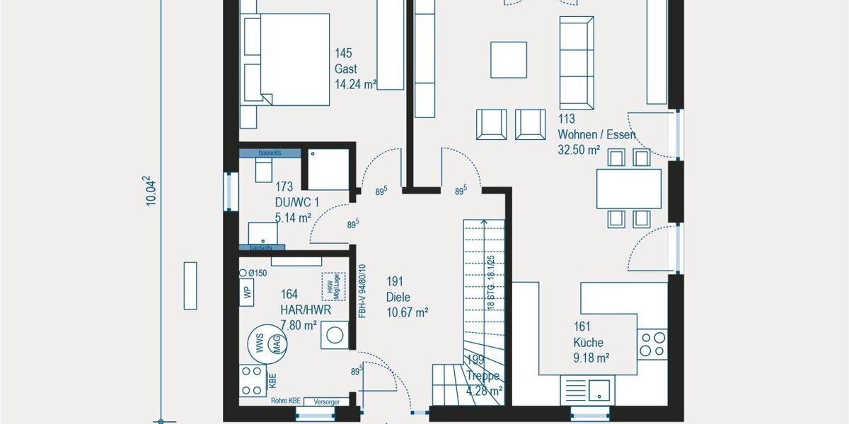 Modernes Ausbauhaus in Dinslaken - Individuell geplant, komfortabel beheizt - Einfamilienhaus Dinslaken Lohberg | Angebot:27354398