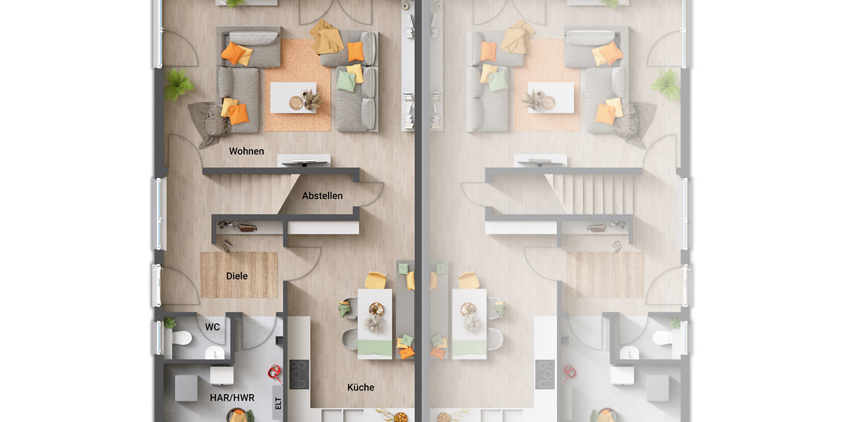 Neubau in Marl – Town & Country Haus DH Aura 136 | Massivhaus | Familienhaus | Energieeffizient 1 zimmer