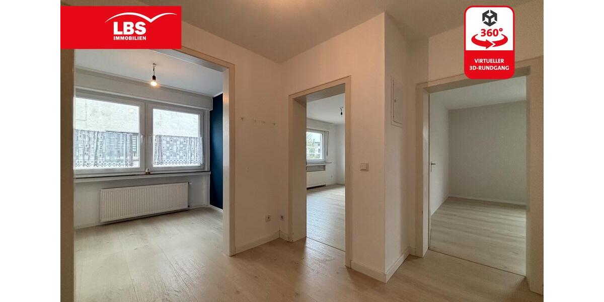 Erdgeschoßwohnung Herten - 4 Zimmer, 82 m&sup2;, 640&euro; | Angebot:26425500