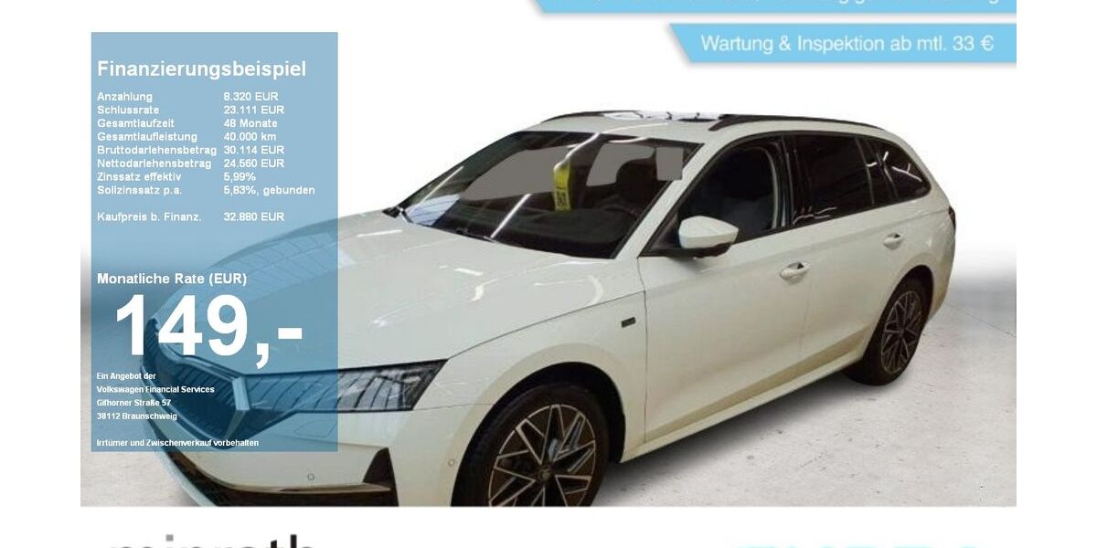Skoda Octavia 15.319 km 31.630 &euro; Moers 47441