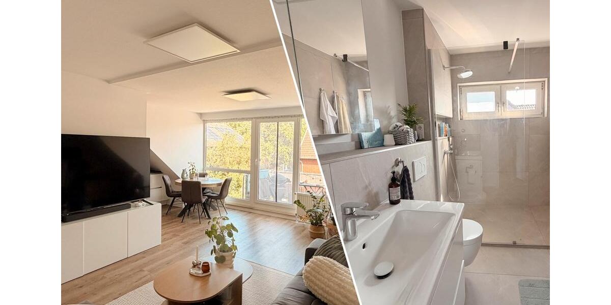 Dachgeschoßwohnung Duisburg Huckingen - 3 Zimmer, 70 m&sup2;, 200.000&euro; | Angebot:27425714