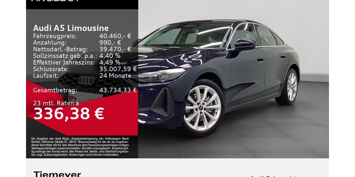 Audi A5 26.975 km 40.460 € Bochum 44809