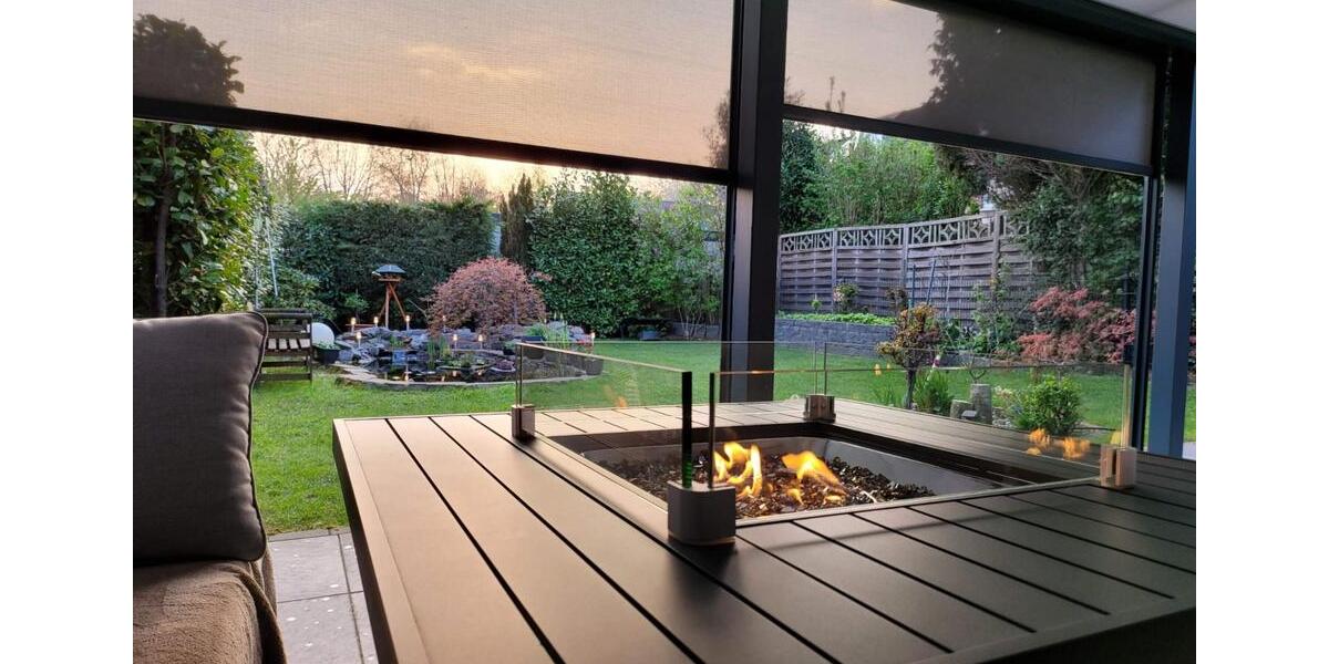 Modernes Reihenendhaus: Traumgarten, Kamin, PV, Sauna, Klima 5 zimmer