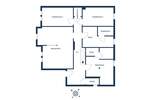 Etagenwohnung Duisburg Marxloh - 3 Zimmer, 106 m&sup2;, 99.000&euro; | Angebot:25688374