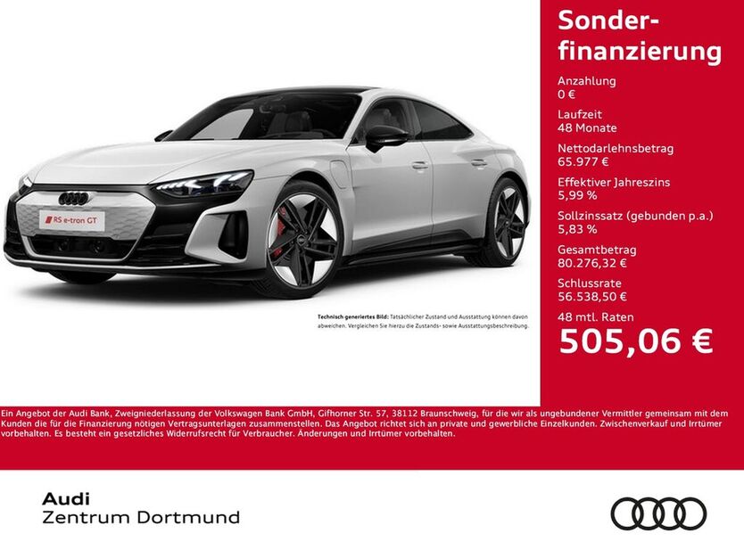 Audi RS e-tron GT 30.540 km 62.988 € Dortmund 44143