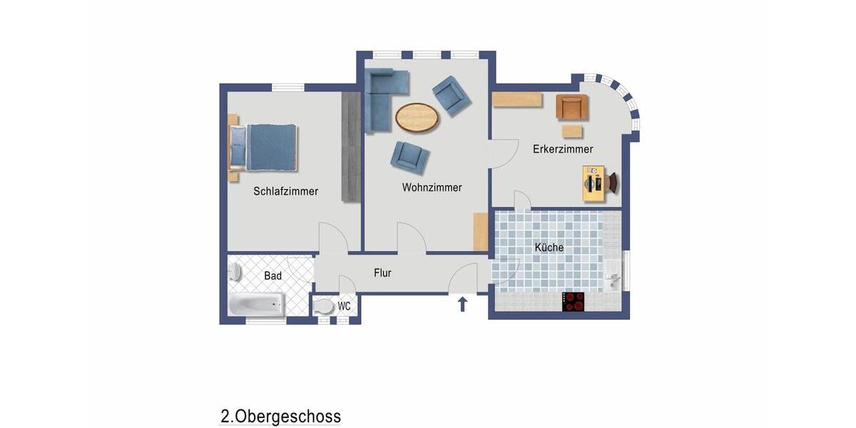 Helle 3.5-Zimmer Wohnung mitten in Essen-Frohnhausen zimmer
