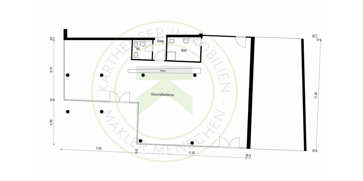 Gewerbeobjekt Velbert - 1.400&euro; | Angebot:26337796