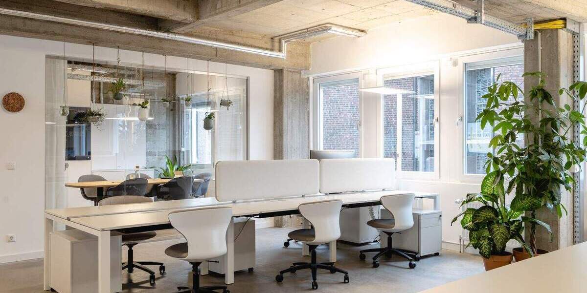 Flexibler Schreibtischplatz im Coworking Essen-Rüttenscheid mit Dachterrasse zimmer