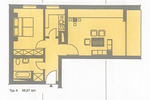 Etagenwohnung Duisburg Hochheide - 2 Zimmer, 58 m&sup2;, 88.000&euro; | Angebot:26920363
