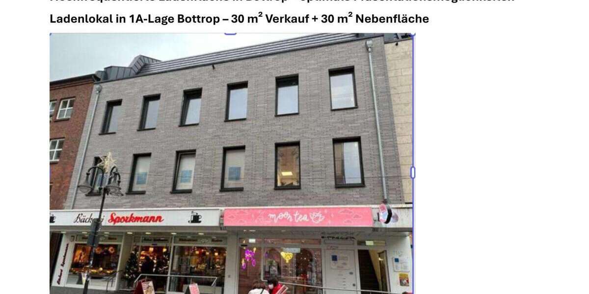 Einzelhandel in Bottrop 1.450 € 30 m² zimmer