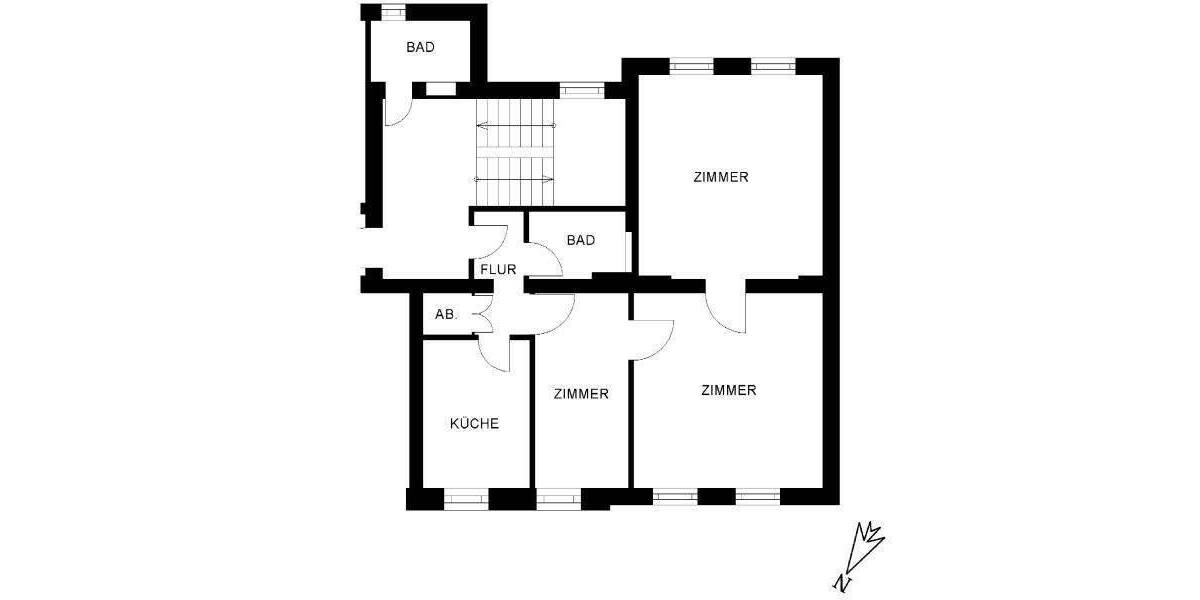 Etagenwohnung Duisburg Marxloh - 2 Zimmer, 66 m&sup2;, 466&euro; | Angebot:25710044