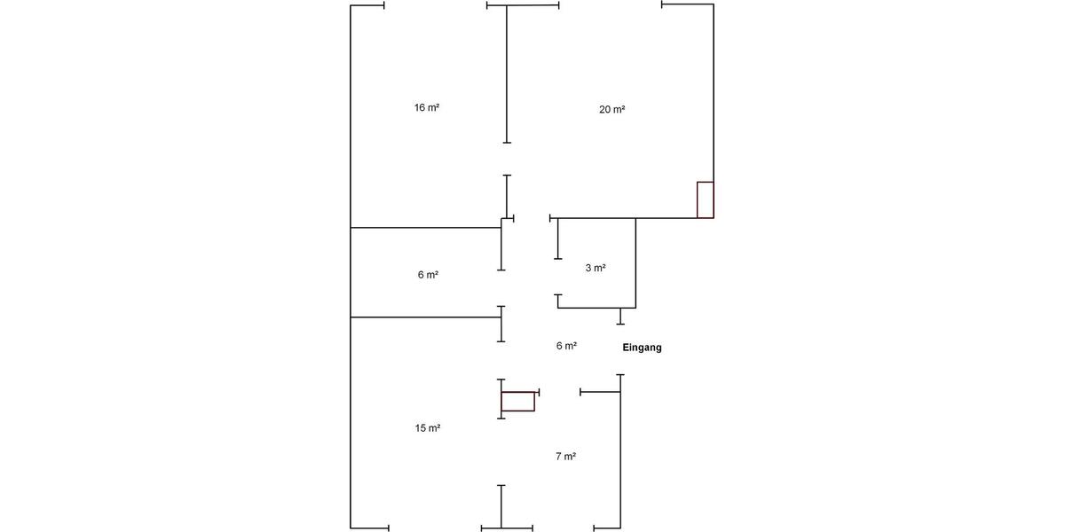 Hochparterre Mülheim an der Ruhr Rechtsruhr-Nord - 2.5 Zimmer, 73 m&sup2;, 179.000&euro; | Angebot:27446893