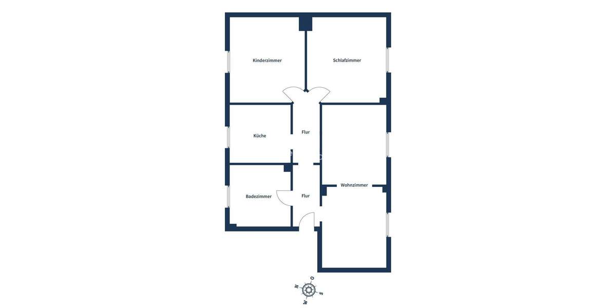 Großzügige 4-Zimmer-Etagenwohnung mit Potenzial - 102 m² Wohnfläche in ruhiger Lage 4 zimmer