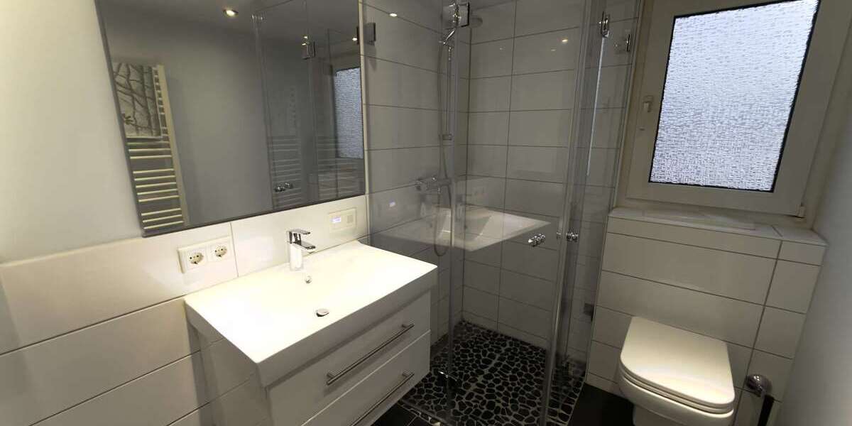 Gepflegte 3,5-Zimmer-Dachgeschosswohnung mit Einbauküche und Garage 3.5 zimmer