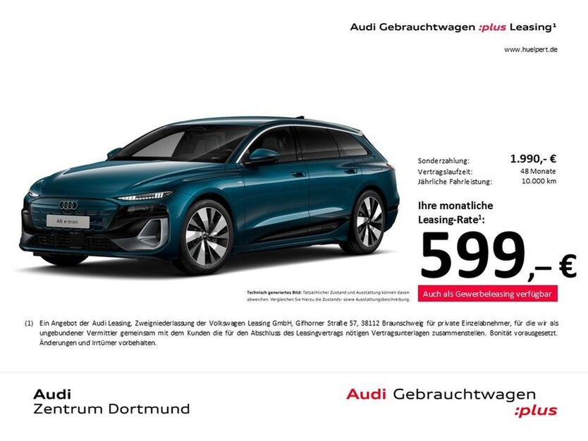 Audi A6 e-tron 6.007 km 71.444 € Dortmund 44143