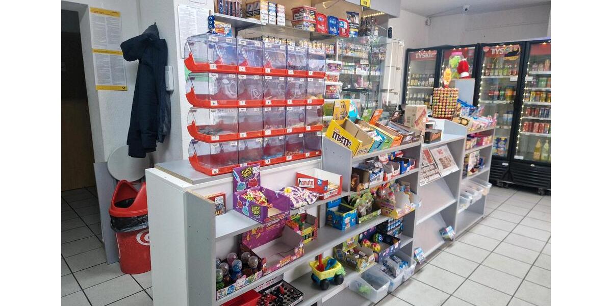 Kiosk Trinkhalle mit DHL Paketshop zu übergeben zimmer