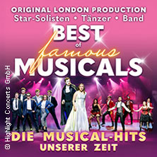 Best of famous Musicals - Die Musical-Hits unserer Zeit 25.03.2026 Konzerthaus Karlsruhe
