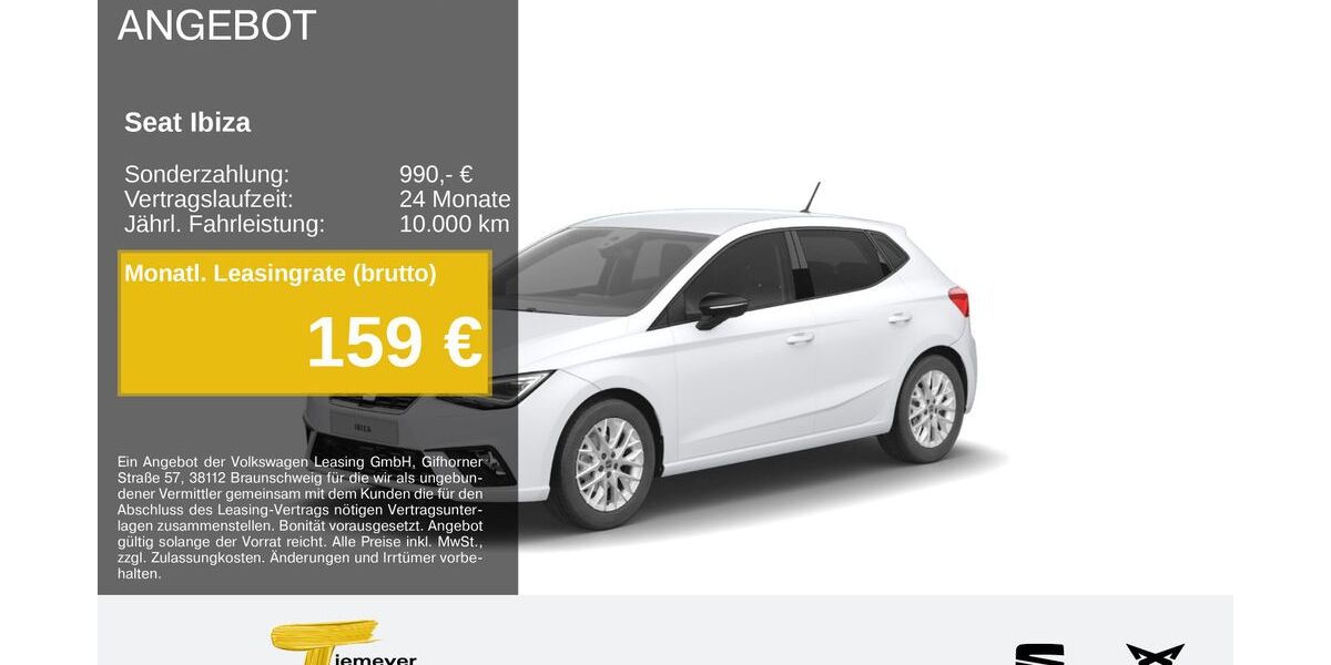 Seat Ibiza 19.640 km 23.280 &euro; Bochum 44809