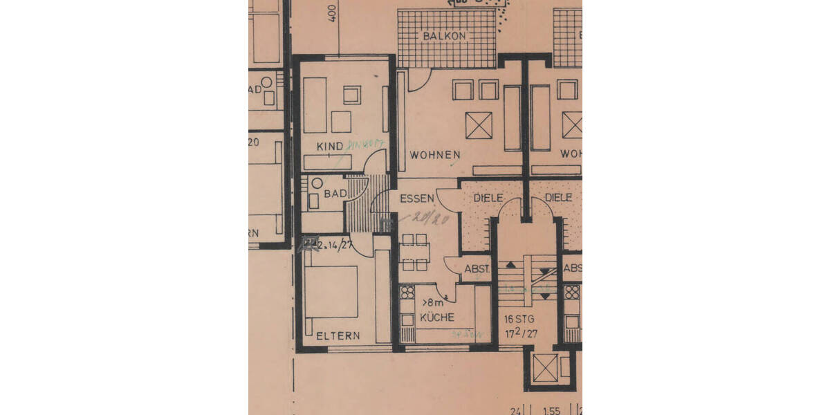 Etagenwohnung Bochum Querenburg - 3 Zimmer, 83 m&sup2;, 700&euro; | Angebot:26778888